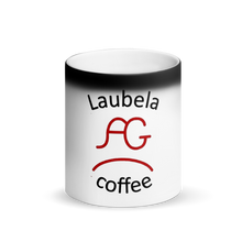 Load image into Gallery viewer, Matte Black Magic Mug Laubela Coffee